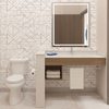 Vanité de salle de bain Signia compacte et moderne