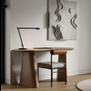 Bureau d'écriture en bois de forme incurvée de suite d'hôtel moderne
