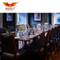 Tables et chaises en bois sur mesure de luxe modernes pour restaurant