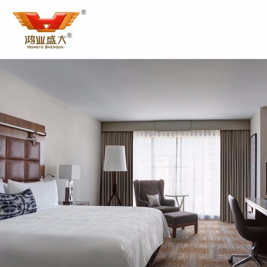 Meubles de chambre à coucher d'hôtel moderne en gros