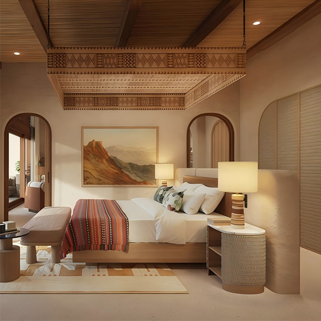 Table de chevet de luxe Arabian Six Senses