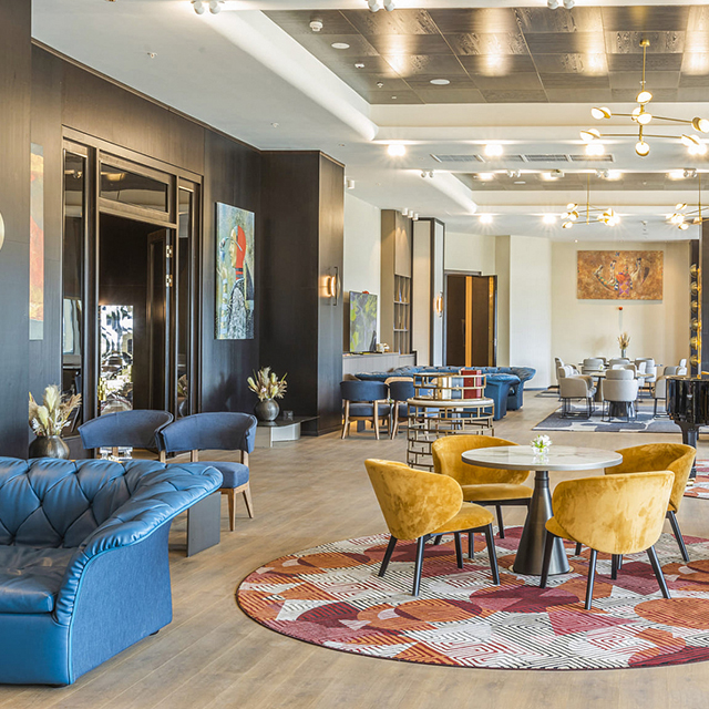 Meubles de hall d'hôtel Hilton d'hospitalité 5 étoiles