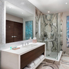Meubles de meuble-lavabo muraux pour salle de bains, meubles FF&E pour hôtel