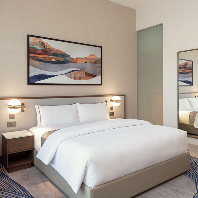 Meubles de chambre à coucher d'hôtel sous contrat