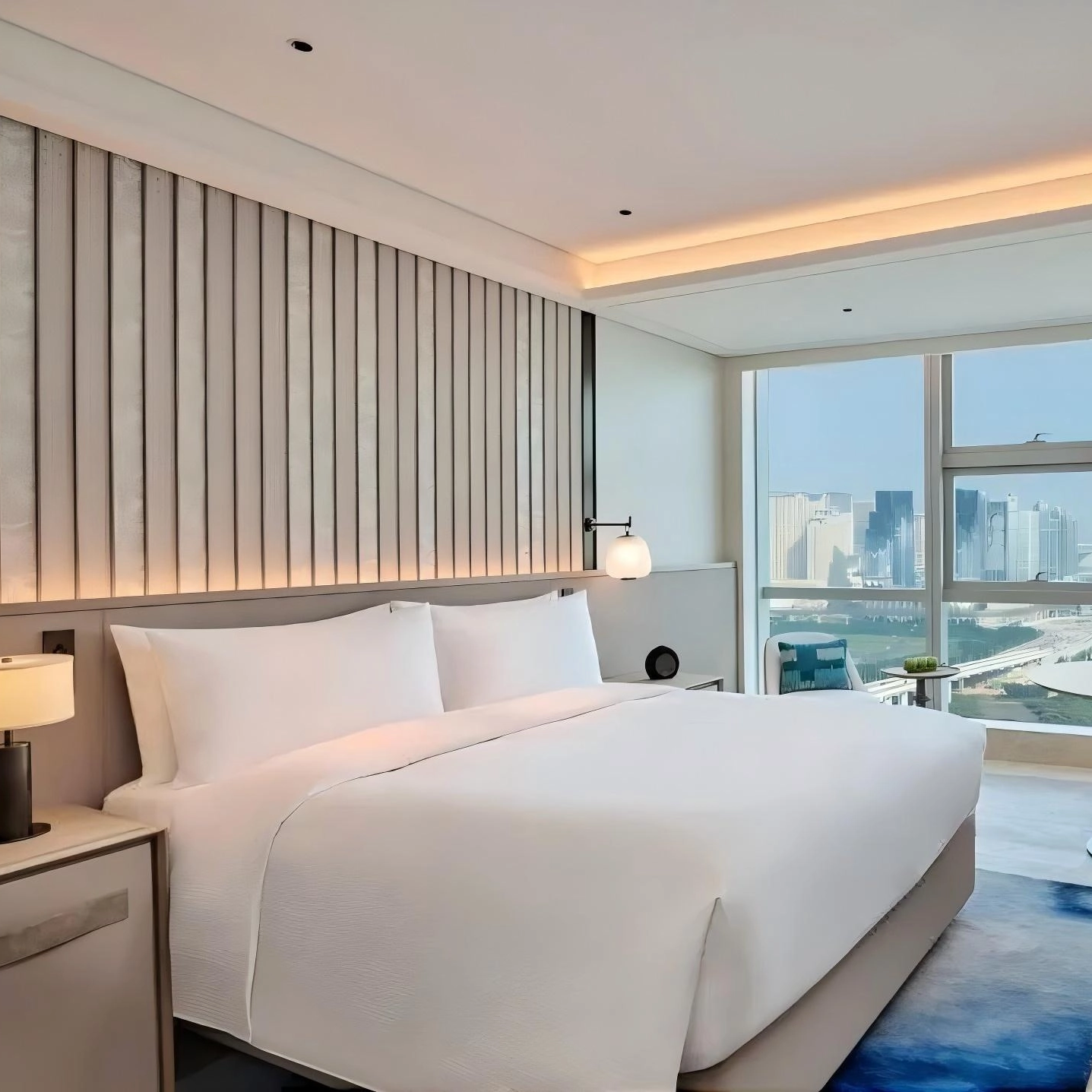 Ensemble de meubles de chambre à coucher de suite d'hôtel personnalisé