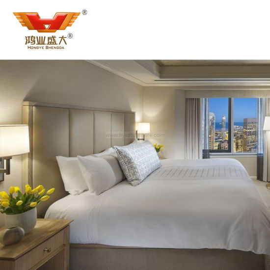 Ensemble de chambre à coucher d'hôtel de meubles de luxe de haute qualité en gros