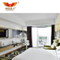 Lit de luxe adapté aux besoins du client de meubles de chambre à coucher de fantaisie d'hôtel de conception moderne