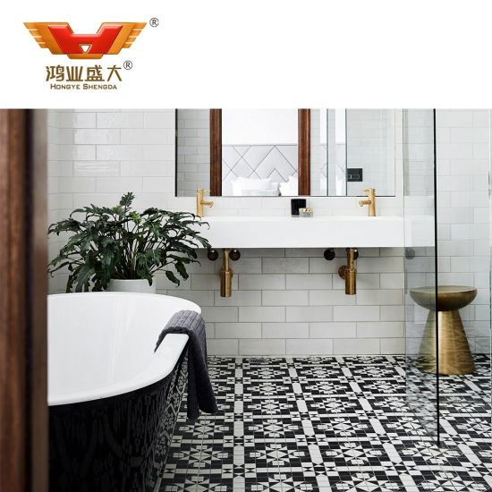 Ensemble de vanité de salle de bains de meubles d'hôtel d'appartement de luxe sur mesure