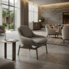 Chaises longues de luxe pour meubles de hall d'hôtel