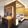 Art mural décoratif de luxe, illustration d'hôtel, pour chambre d'hôtellerie