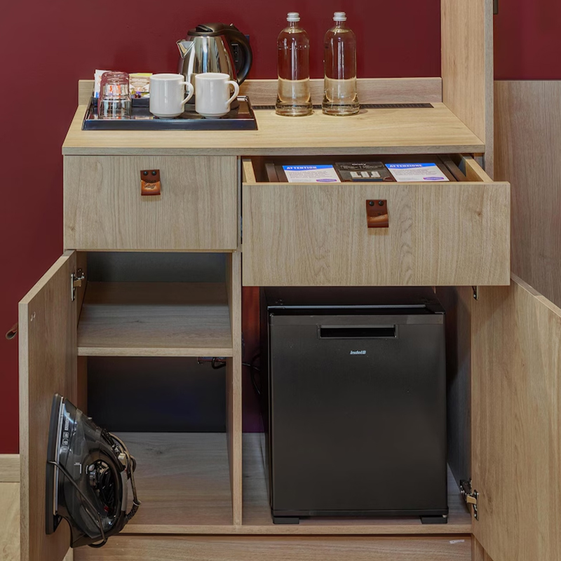 Armoires de minibar d'hôtel Solutions de meubles de chambre d'hôtes
