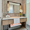 Ensemble de meubles de chambre à coucher de suite d'hôtel personnalisé