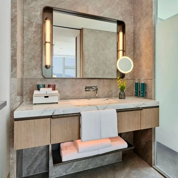 Ensemble de meubles de chambre à coucher de suite d'hôtel personnalisé