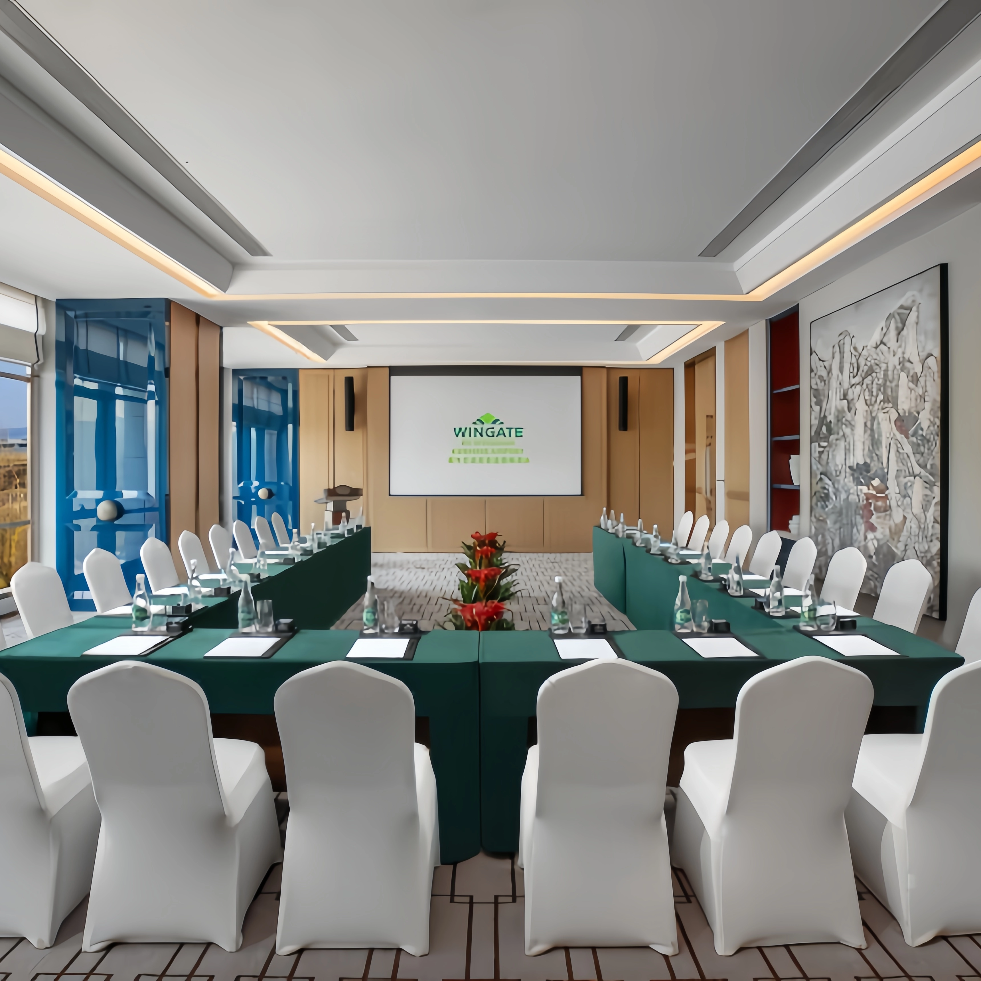 Meubles de conférence de salle de réunion de formation d'hôtel de luxe