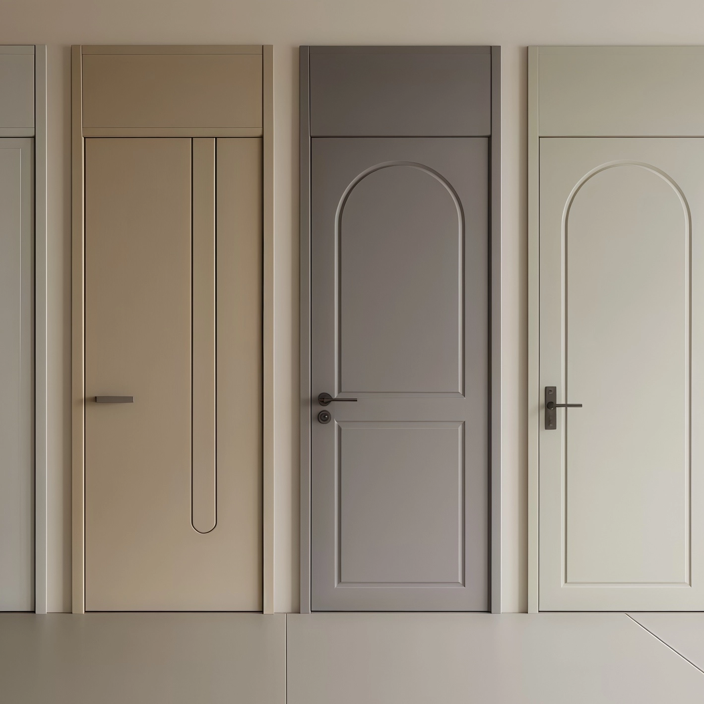 Porte intérieure en bois personnalisée pour hôtel