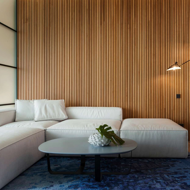 Panneaux muraux d'hôtel de décoration de fond d'intérieur